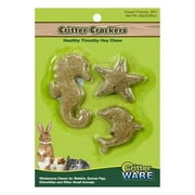 Ware 13024 Critter Crackers, Ocean, Small Animals, 3-pc. - Quantity 6