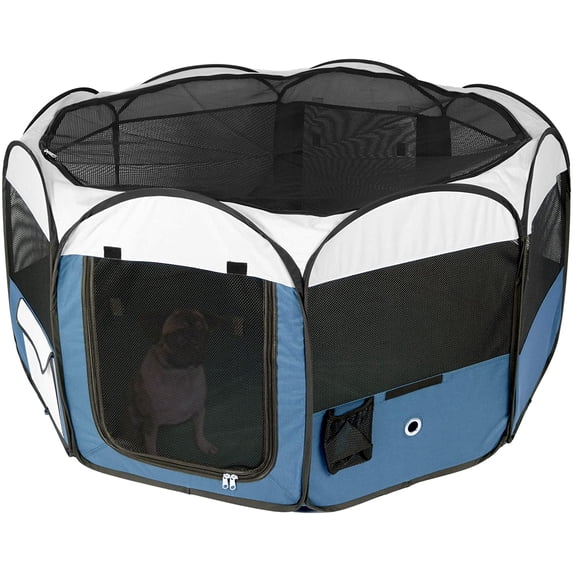 Deluxe Pop-Up Dog Playpen, Large