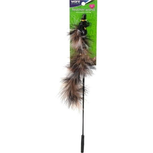 Ware 10249 Feather Wand Cat Toy - Case of 48