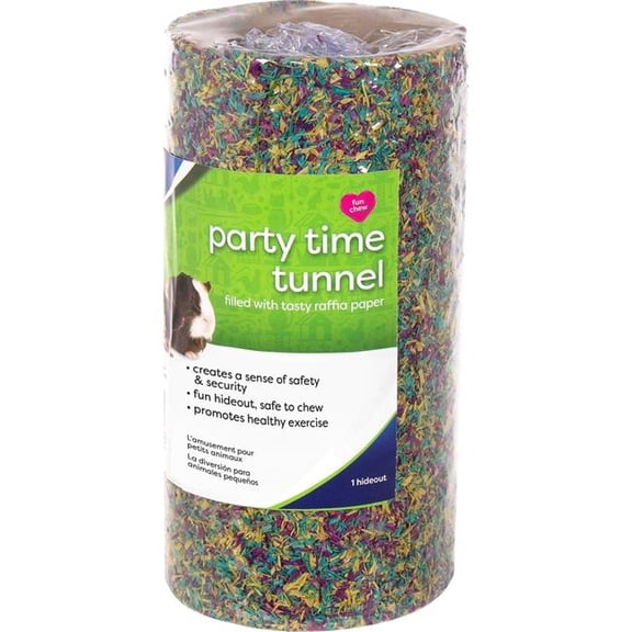 Ware Manufacturing 102312 Party Time Tunnel Hideout Small Animal Toy