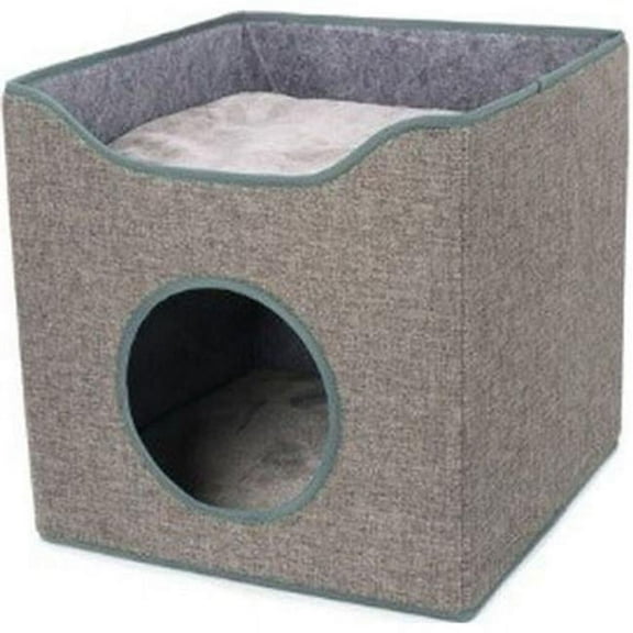 Ware Manufacturing 10264 Kit-E-Cube Cat Hideout & Lounge, Gray
