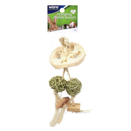 Ware Manufacturing 911494 Hanging Loofah Bunch Toy for Pets