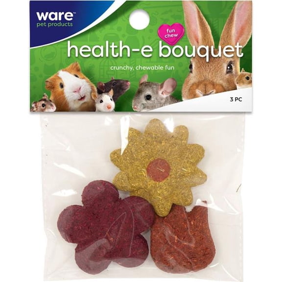 Ware Manufacturing Critter Ware Health E-bouquet Treat Assorted Color