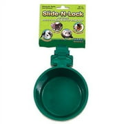 Ware Manufacturing Plastic Slide-N-Lock Crock Pet Bowl, Small, 20oz - Assorted Colors