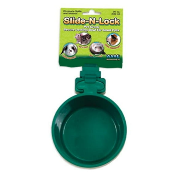 Ware Manufacturing Ware Manufacturing Slide-N-Lock Pet Crock- 20oz