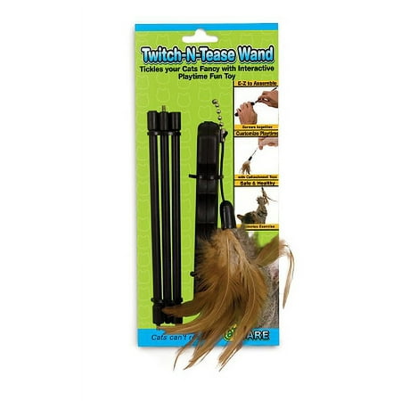 Ware Twitch-N-Tease Wand Cat Toy