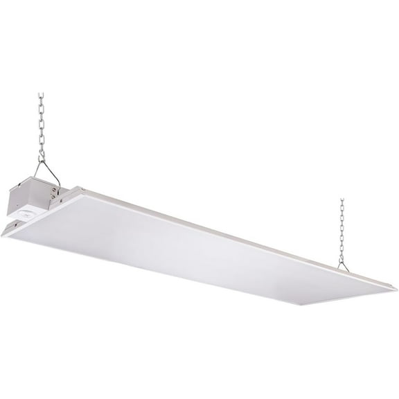 WareLight CondorX Premium 4FT LED Linear High Bay, 36,960 Lumen Max, Wattage and CCT Selectable, 120-277V, Sensor Ready