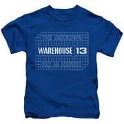 Warehouse 13 - Blueprint Logo - Juvenile Short Sleeve Shirt - 4