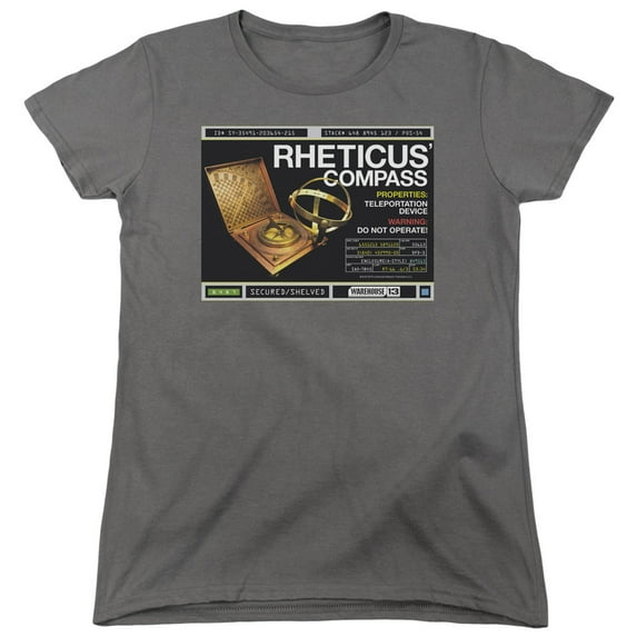 Warehouse 13 - Rheticus Compass - Women's Short Sleeve Shirt - Large