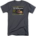 thumbnail image 1 of Warehouse 13 Telegraph Island Adult Tall T-Shirt Charcoal, 1 of 1
