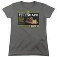thumbnail image 1 of Warehouse 13 Telegraph Island Women's T-Shirt Charcoal, 1 of 1
