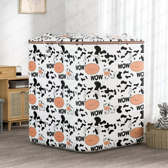 Warehouse Bathroom Shower Organizer Closet Organizer Storage Household Fabric Quilt Thickened Storage Box Multifunctional Toy Sorting Basket Dorm Room Clothes Storage Bag Luggage Packaging Bag