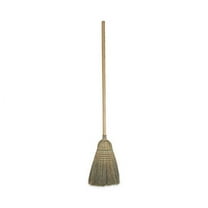 Warehouse Broom, Corn Fiber Bristles, 56" Overall Length, Natural | Bundle of 10 Each