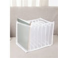 thumbnail image 1 of Warehouse Clearance! BVXEEP Closet Organizer, 7 Grids Washable Wardrobe Clothes Organizer,Jeans Compartment Storage Box, 1 of 1