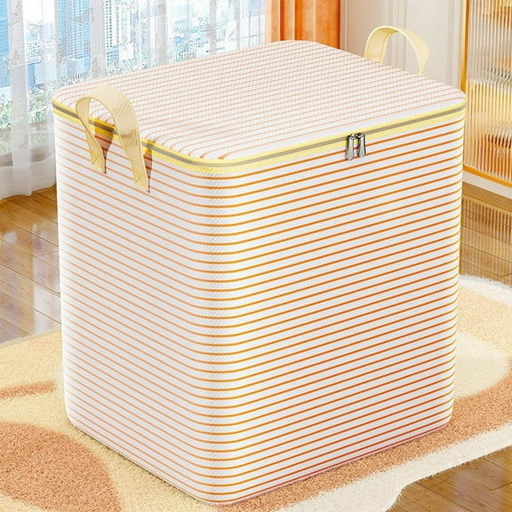 Warehouse Clearance! BVXEEP Closet Organizer, Clothes Storage Box for Home Moving Large-Capacity Wardrobe Clothing Storage Box Bag-Proof Storage Basket Box