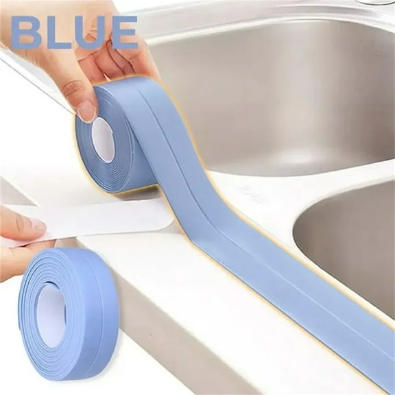 Warehouse Clearance! Chenjy Adhesive Tape Measure 125.9 Inch Pvc Self-Adhesive Kitchen Sink Bathroom Corner Caulking Sealing Tape Clearance Sales