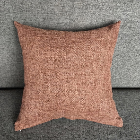 Warehouse Clearance! Chenjy Throw Pillow Covers Decorative Lining Linen Square Pillow Sofa Cushion Light Linen for Living Room Bedroom Sofa Couch Cushion Cover 40 Cm Clearance
