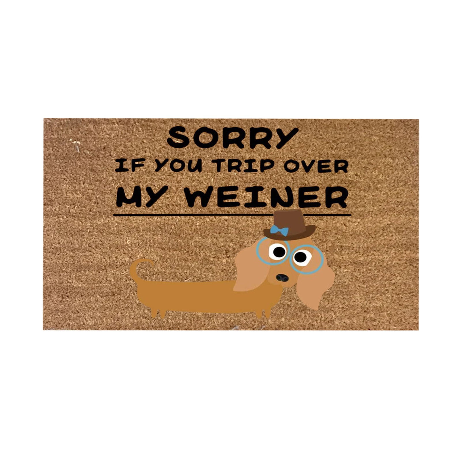 Warehouse Clearance Cute And Funny Dog Welcome Mat Coco Coir Door Mat ...