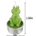 thumbnail image 1 of Warehouse Clearance Frog Tealight Candles, Tea Lights Candles for Birthday Gifts,Cake Topper, Home Decor,Happy Frog Animals Candles for Gift, Baby Shower, Birthday Party QW, 1 of 4