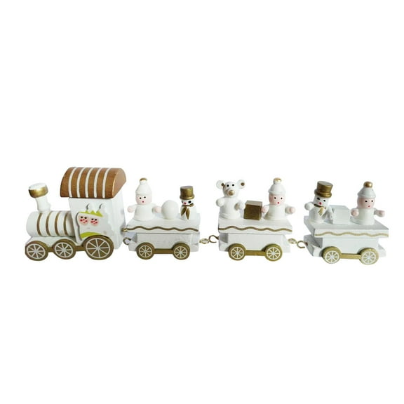 Warehouse Clearance Navidad Decoracion Casa Ofertas Interior Christmas Creative Wooden Train Ornaments Children's Gift Decorations for Christmas Decorations Home Room Party Winter Indoor Outdoor