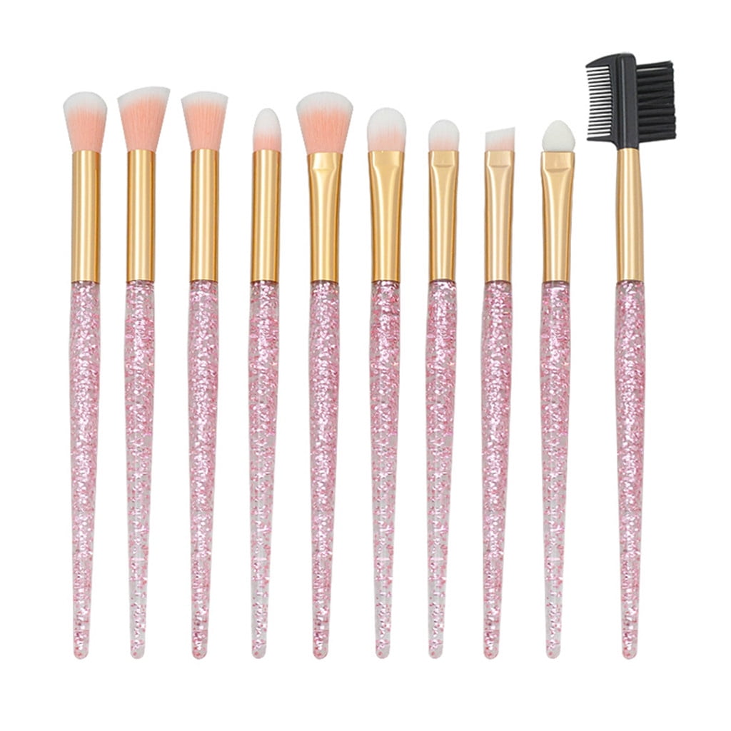 Warehouse Clearance Sale, 10 Pcs Professional Eye Brush Set Eyeshadow