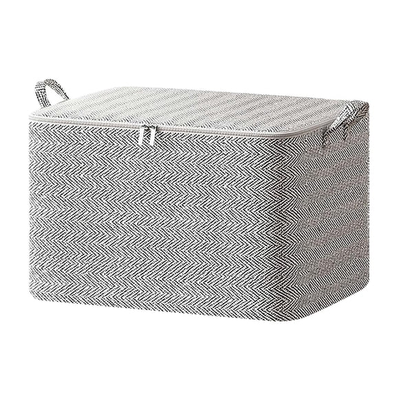 Warehouse Home Storage Storage Bags Portable Non Woven Zipper Storage Bag Clothes Storage Foldable Closet Organizer Storage Containers with Durable Carry Handles Wardrobe Sorting Storage Box