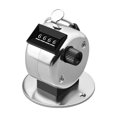 thumbnail image 1 of Warehouse Portable 4 Digit Number Tally Counter Hand Held Metal Number Counting Counting Clicker Manual Counting Mechanical Counter 2, 1 of 8