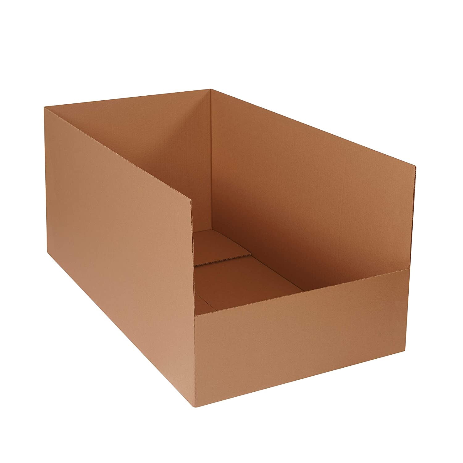 Warehouse Rack Corrugated Cardboard Bins, 23
