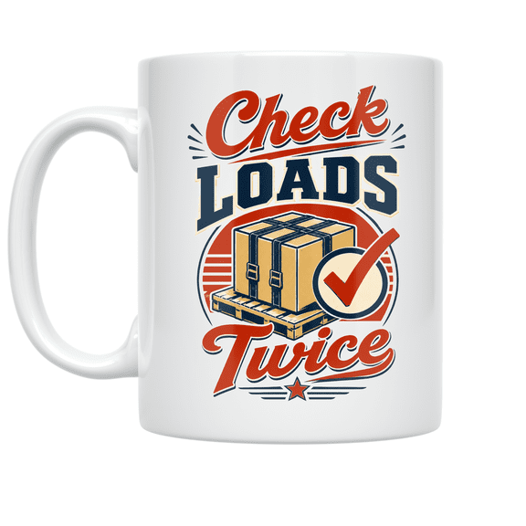 Warehouse Safety Retro Sign Design - Safety Enthusiast - 11 oz Ceramic Coffee Mug