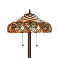 thumbnail image 1 of Warehouse of Tiffany Arielle Blue Floor Lamp, 1 of 4