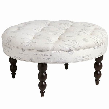 Warehouse of Tiffany Chezalyn Round Bench (with Wheels)