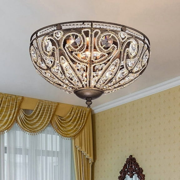 HomeRoots Decor Claire Flush Mount