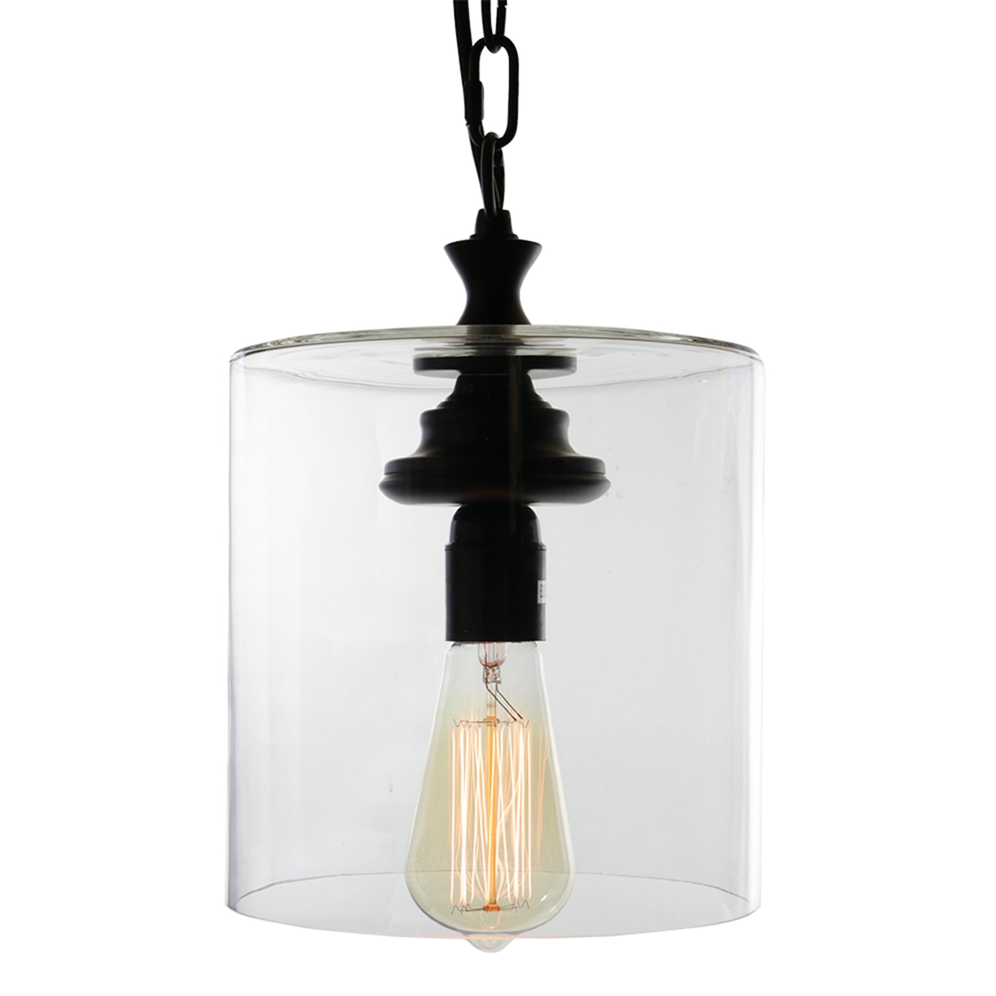 Warehouse of Tiffany Kostro 1-light Bronze and Glass Edison-style Lamp ...