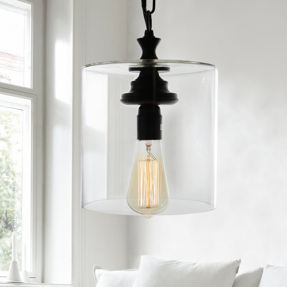 Warehouse of Tiffany Kostro 1-light Bronze and Glass Edison-style Lamp ...