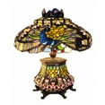 thumbnail image 1 of Warehouse of Tiffany Peacock Lantern Table Lamp, 1 of 2
