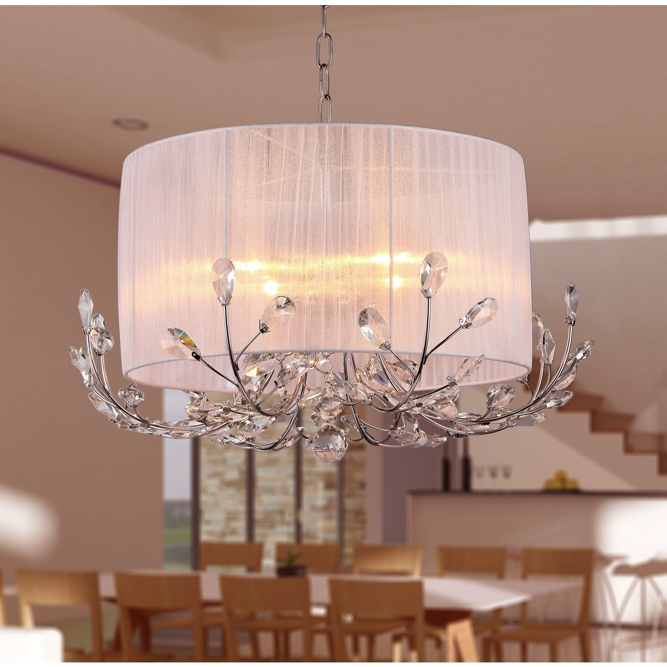 Warehouse of Tiffany RL7936-4W Robin Crystal Chandelier