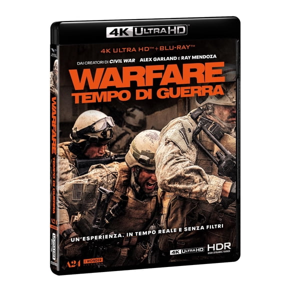 Blu-Ray 4K Uhd Warfare - Tempo Di Guerra (4K Ultra Hd + Blu-Ray Hd) (4K Ultra HD) Joseph Quinn