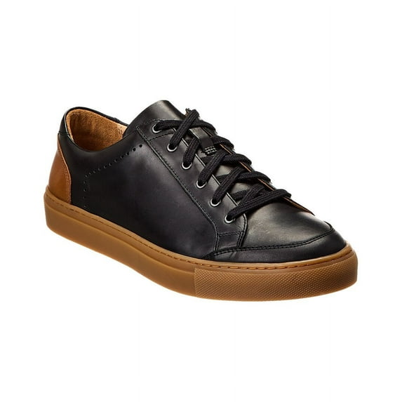 Warfield & Grand Leather Sneaker, 8, Black