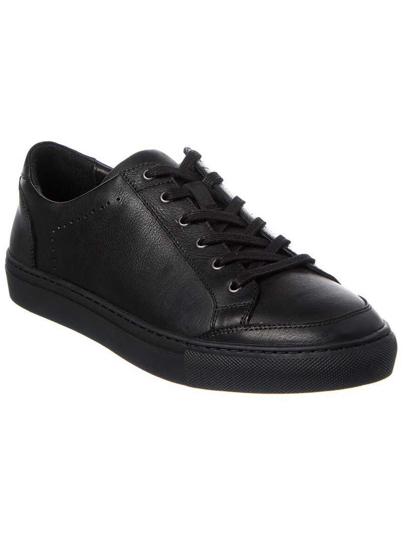 Warfield & Grand Leather Sneaker, 9, Black - Walmart.com