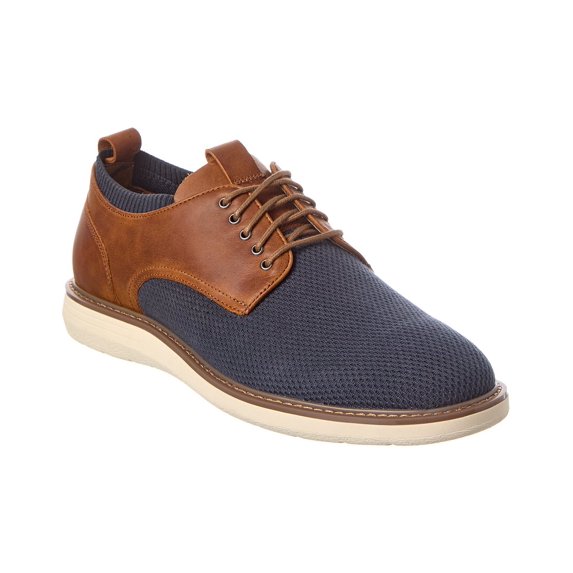 Warfield & Grand Mojavi Knit & Leather Sneaker, 9, Blue