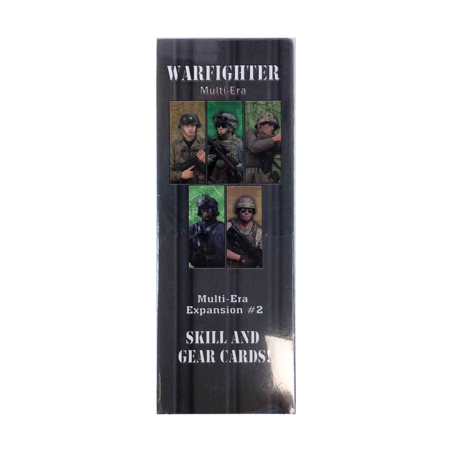 Dan Verssen Games Warfighter Multi-Era Upgrade Kit #2 - 2023 Card Deck Expansion, Updates Melee Rules & Errata, Requires Base Game