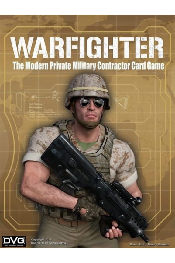 Dan Verssen Games 025X Warfighter: The Private Military Contractor Card Game
