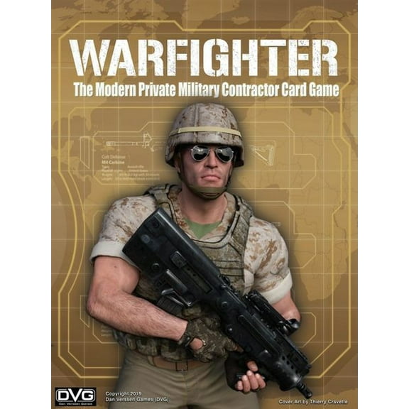Dan Verssen Games 025X Warfighter: The Private Military Contractor Card Game