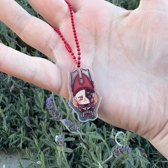 Warframe Inspired Devils Triad Lyon Mini Charm (1 keychain)