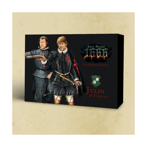 Wargamer Game Studio Mercenaries - Julio & Vicente (Plastic) New