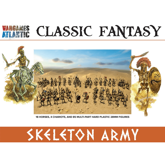 Wargames Atlantic Classic Fantasy Skeleton Army