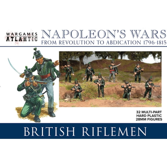 Wargames Atlantic Napoleon's War - British Riflemen New