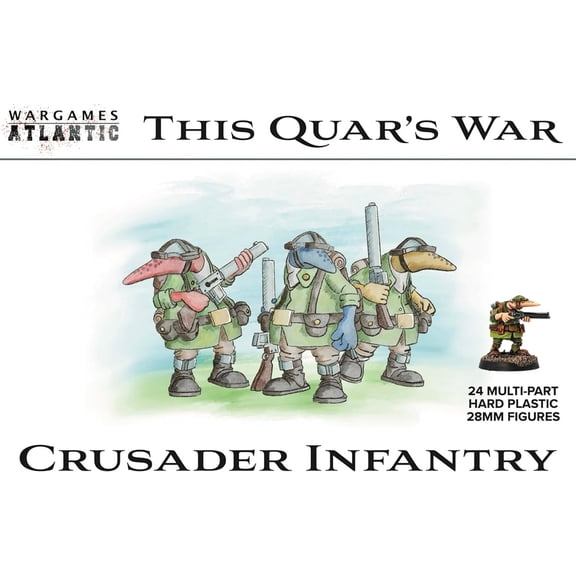 Wargames Atlantic This Quar's War - Crusader Infantry New