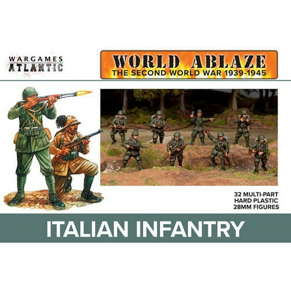Wargames Atlantic World Ablaze - Italian Infantry New