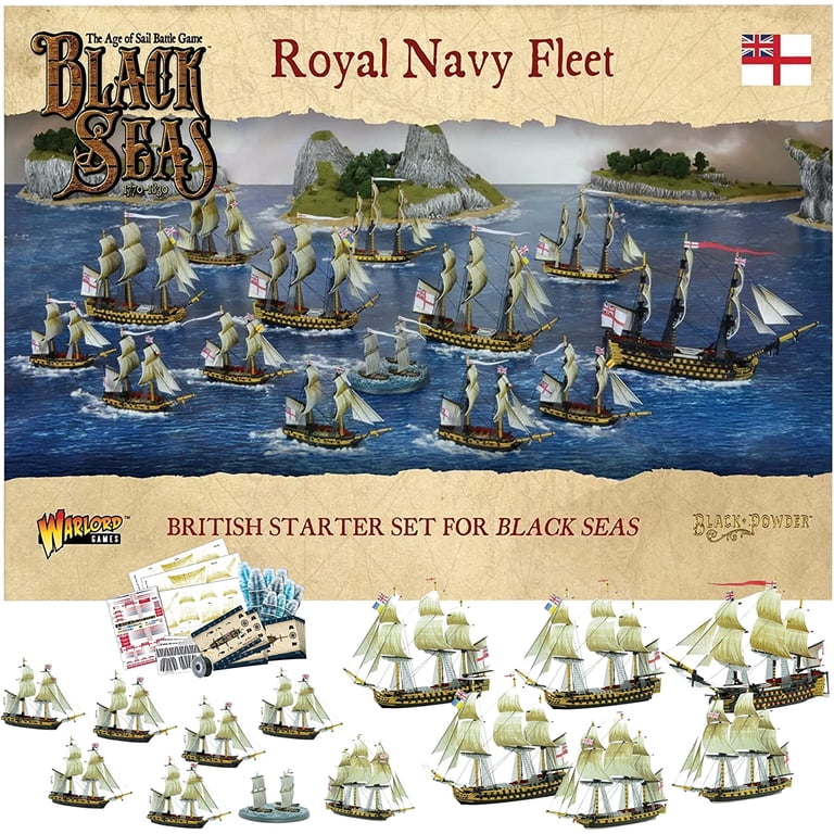 WAR OF AGES 6枚セット Wargames Delivered - Black Sea's, Royal Navy Fleet (1770 - 1830
